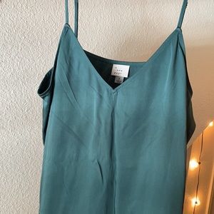 Satin Tank Top
